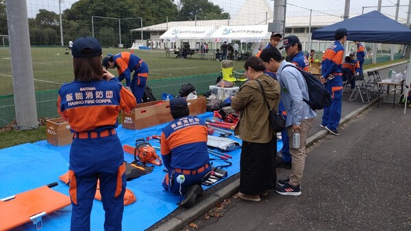 駿河台大学　駿輝祭に参加しました