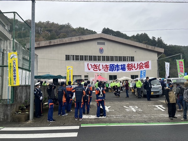 いきいき原市場祭りに参加