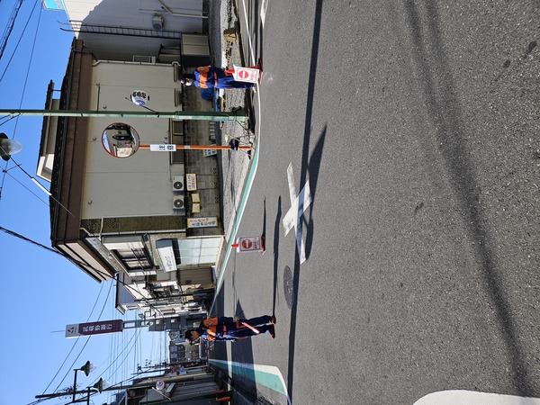 飯能祭りの警備